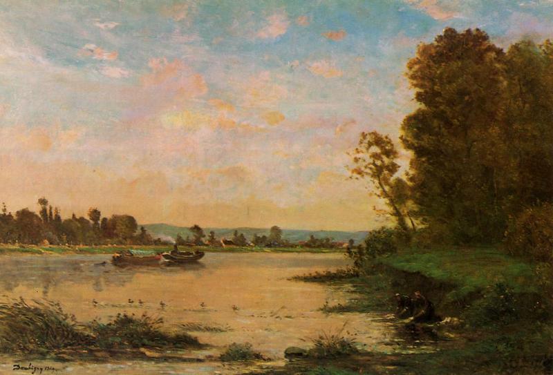 Charles-Francois Daubigny Summer Morning on the Oise